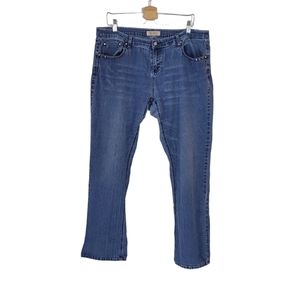 HIPSTAR Embellished Stretch Jeans Size 20